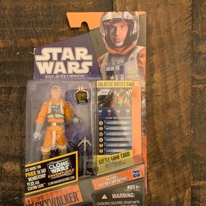 Star Wars Saga Legends Luke Skywalker SL21 Action Figure Clone Wars Hasbro New